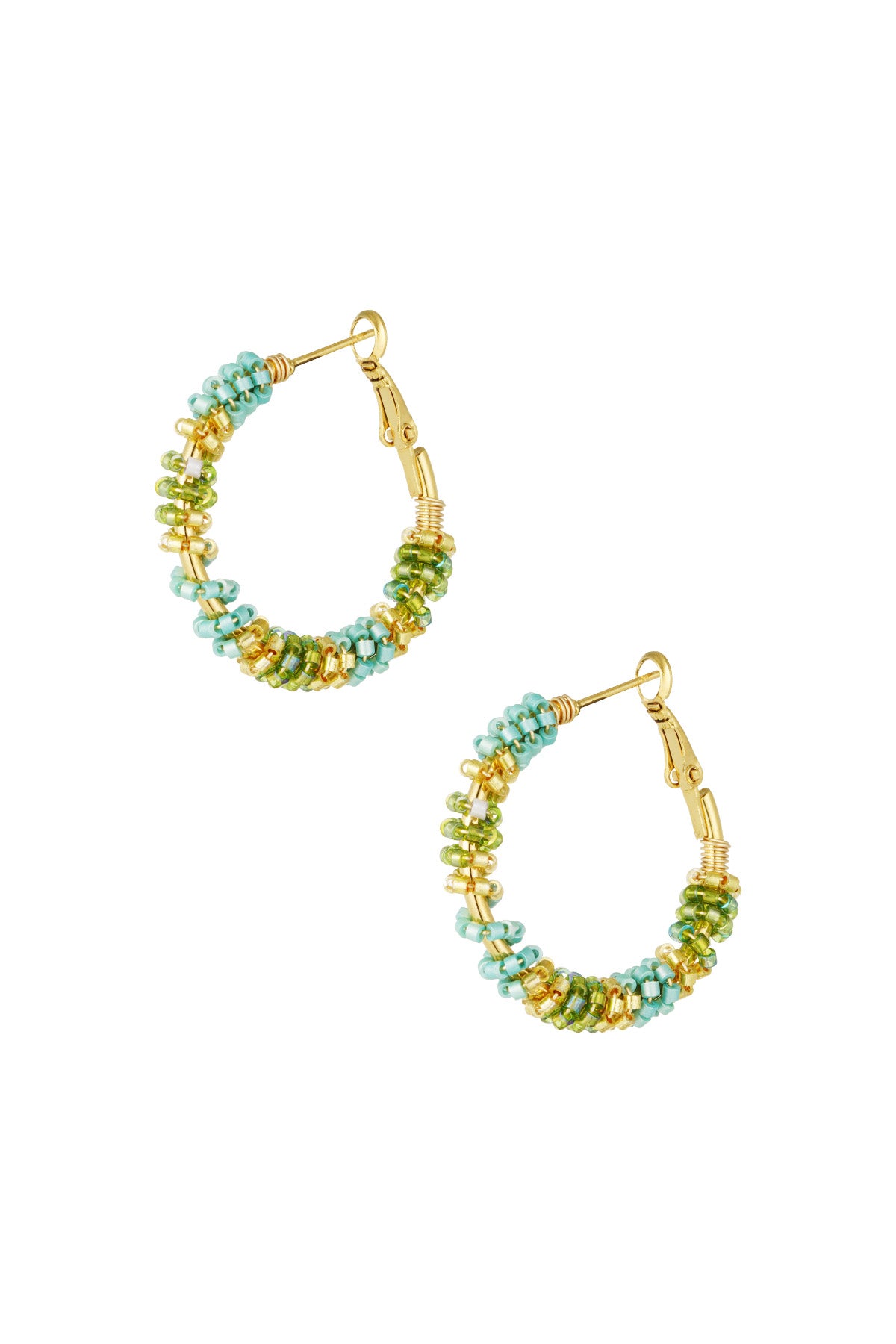 Boucle d'oreille perles de joie